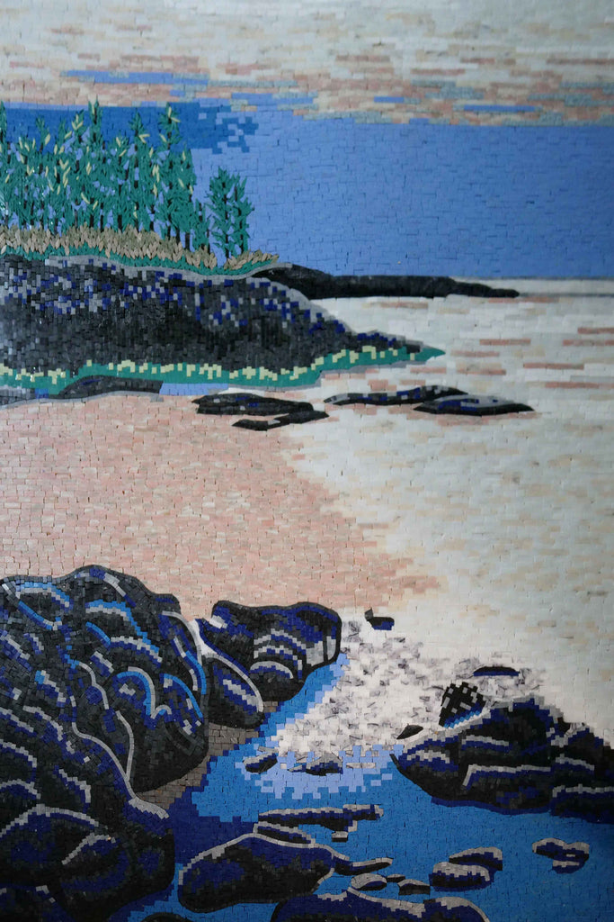 Dessins de mosaïque - Île de Vancouver