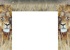 Regal Lion - Bordure en mosaïque de cheminée
