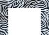 Zebra Pattern - Mosaic Fireplace