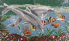 Golfinhos Mosaico Mozaico