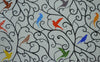 Padrões de mosaico - Os beija-flores