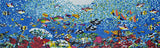 Arte em mosaico de mármore - Aquatic Sea Creatues Mozaico