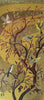 Mosaico Mural - Árvore de Outono Pássaros Mozaico