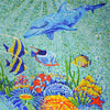 Creature marine colorate - Mosaico nautico