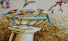 Oiseaux en mosaïque - Fête de la fontaine