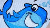 Smiley Sharky - mosaico em quadrinhos