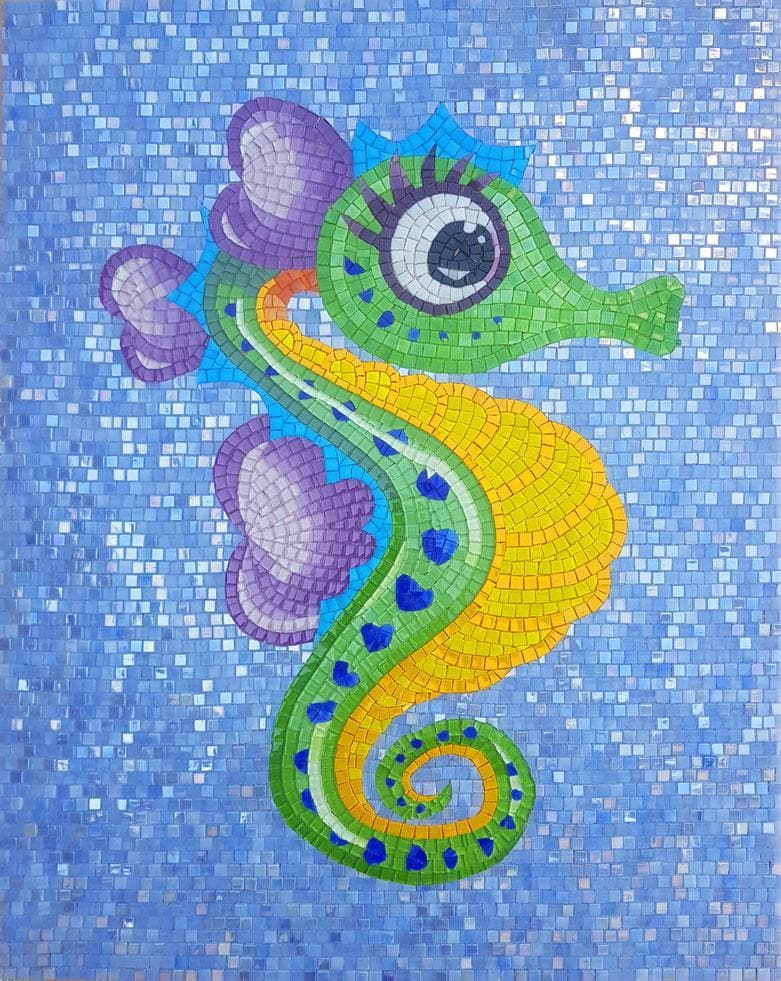 Martina the Seahorse - Mosaico em Quadrinhos