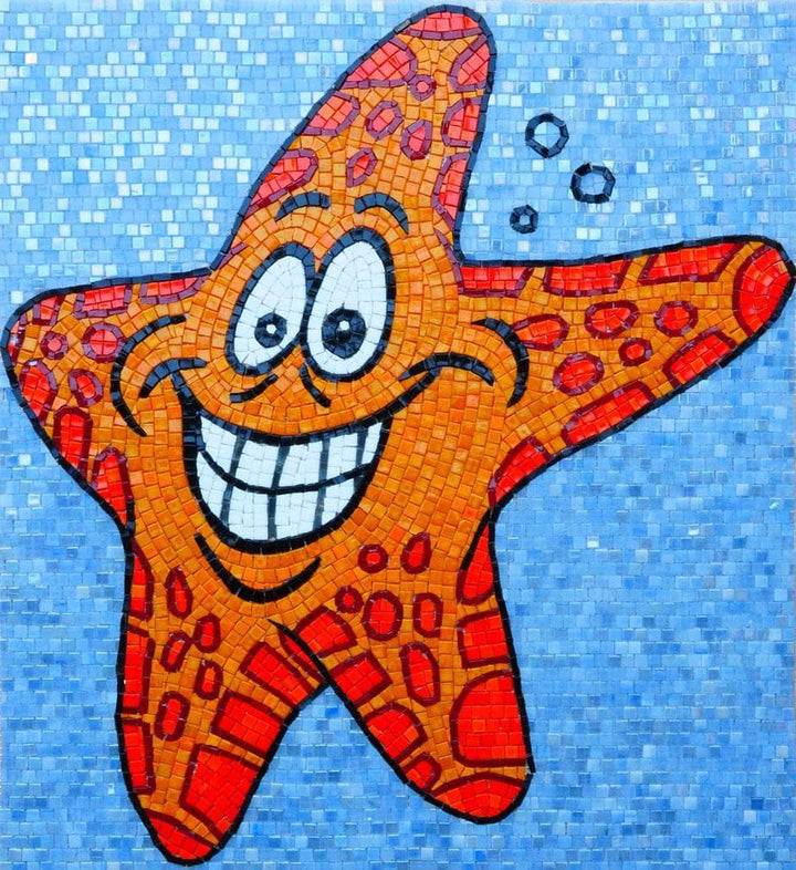 Tikky l'étoile de mer - Mosaïque comique