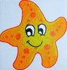 Солнечная морская звезда - комическая мозаика
