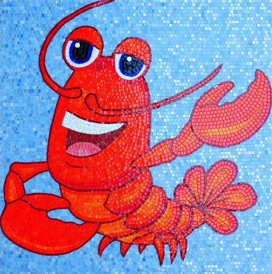 Sébastien le homard - Mosaïque comique