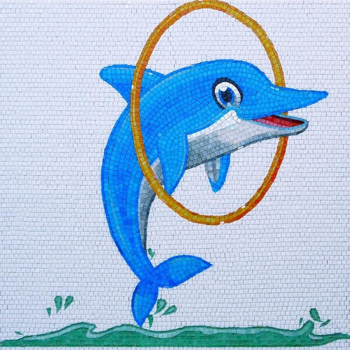 Lil Stunter Dolphin - комическая мозаика