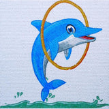 Lil Stunter Delphin - Comic-Mosaik