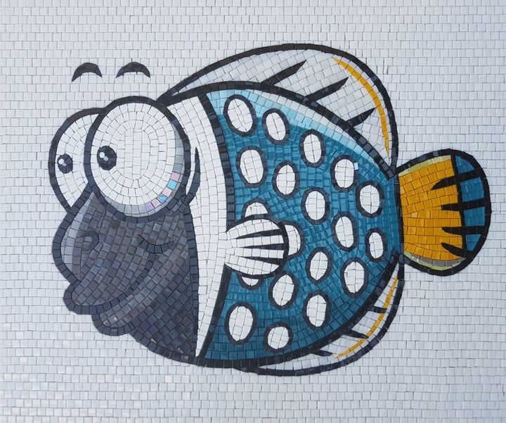 Gobley il pesce - Mosaico comico