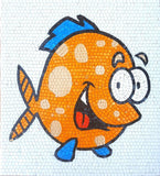 Angelo the Fish - Comic Mosaic