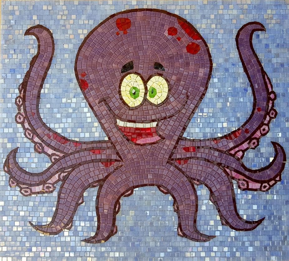 Squidward Octopus - Mosaico comico