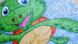 Trippy the Turtle - Mosaico em Quadrinhos
