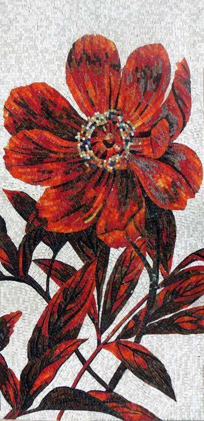 Arte em Mosaico - Mozaico Flor de Cerejeira