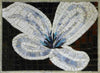 El Lirio Blanco Flor Mosaico Arte Mozaico