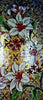 Floral Mosaic Wall Art - Water Lilies Mozaico