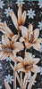 Art de la mosaïque - Dark Amaryllis Mozaico