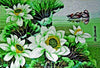 Arte em mosaico de vidro - Garden Of Greens Mozaico