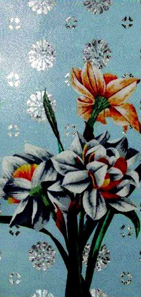 Mosaic Flower Art - I Windflowers Mozaico
