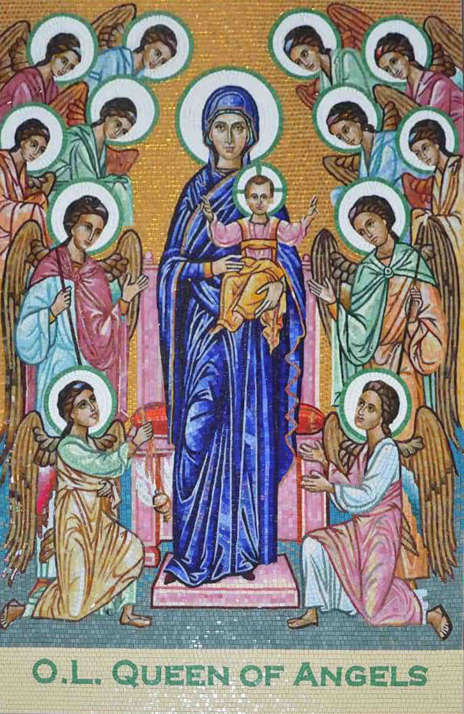 Mosaico de Arte Sacra - OL Rainha dos Anjos -