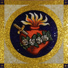 Glass Mosaic Art - Sacred Heart