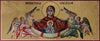 Cingolo della Theotokos - Mosaico di vetro