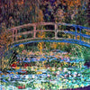 Art de la mosaïque - Étang aux nénuphars" Monet" Mozaico
