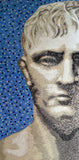 Bonaparte Glasmosaik-Wandbild, handgefertigt, Mozaico