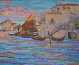 Mosaic Design - Scenes from a Venetian canal