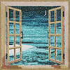 Ocean's Night View - Mosaico di vetro | Scenario | Mozaico