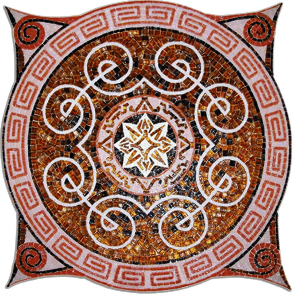 Geometric Arabesque Mosaic