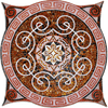 Mosaico arabesco geométrico