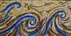 Mighty Waves Mosaico Arte Mozaico