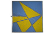 Triangles de Kandinsky - Table en mosaïque géométrique | Mozaïco