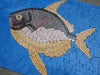 Dorade royale - Art de la mosaïque de poissons