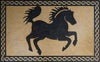 Arte em mosaico - Cavalo Selvagem