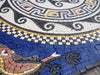 Arte del mosaico geometrico - Pesce antico
