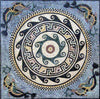 Geometrisches nautisches Mosaik Mozaico
