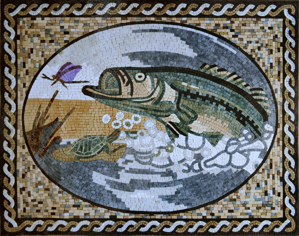 Arte Mosaico - Canciones De Cuna De Pescado Mozaico