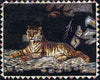 Мраморная мозаика - Укладка мозаики тигра