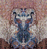 Mosaic Artwork - Two Peafowls Mozaico
