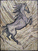 Mosaikkunstwerk - Light Horse Mozaico