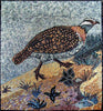 Arte em mosaico de pedra - Pérola Galinha Mozaico