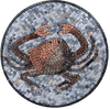 Crab Mosaic Art Mozaico