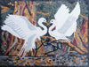 Arte Mosaico - Garzas Románticas