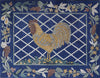 Gallo Paesaggio - Arte Mosaico