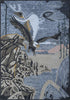 Mosaïque murale - L'aigle